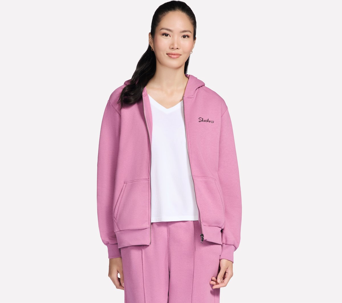 SKECH SWEATS Signature Full Zip Hoodie | Skechers outlet