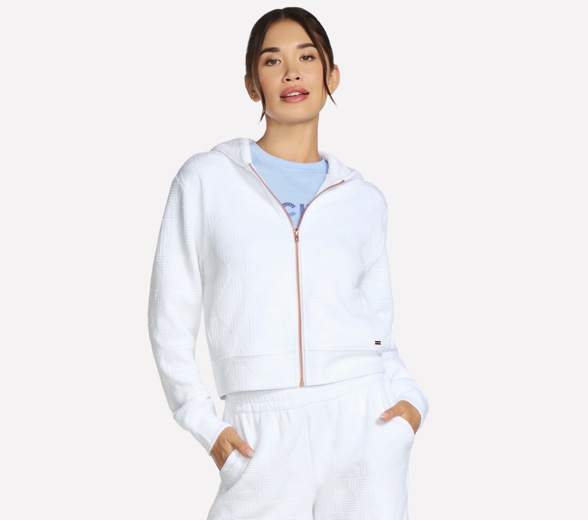 GO WALK Everywhere Diamond Full Zip Jacket | Skechers on sale