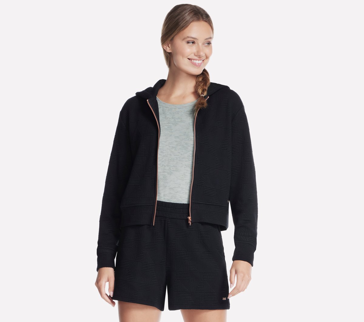 GO WALK Everywhere Diamond Full Zip Jacket | Skechers on sale