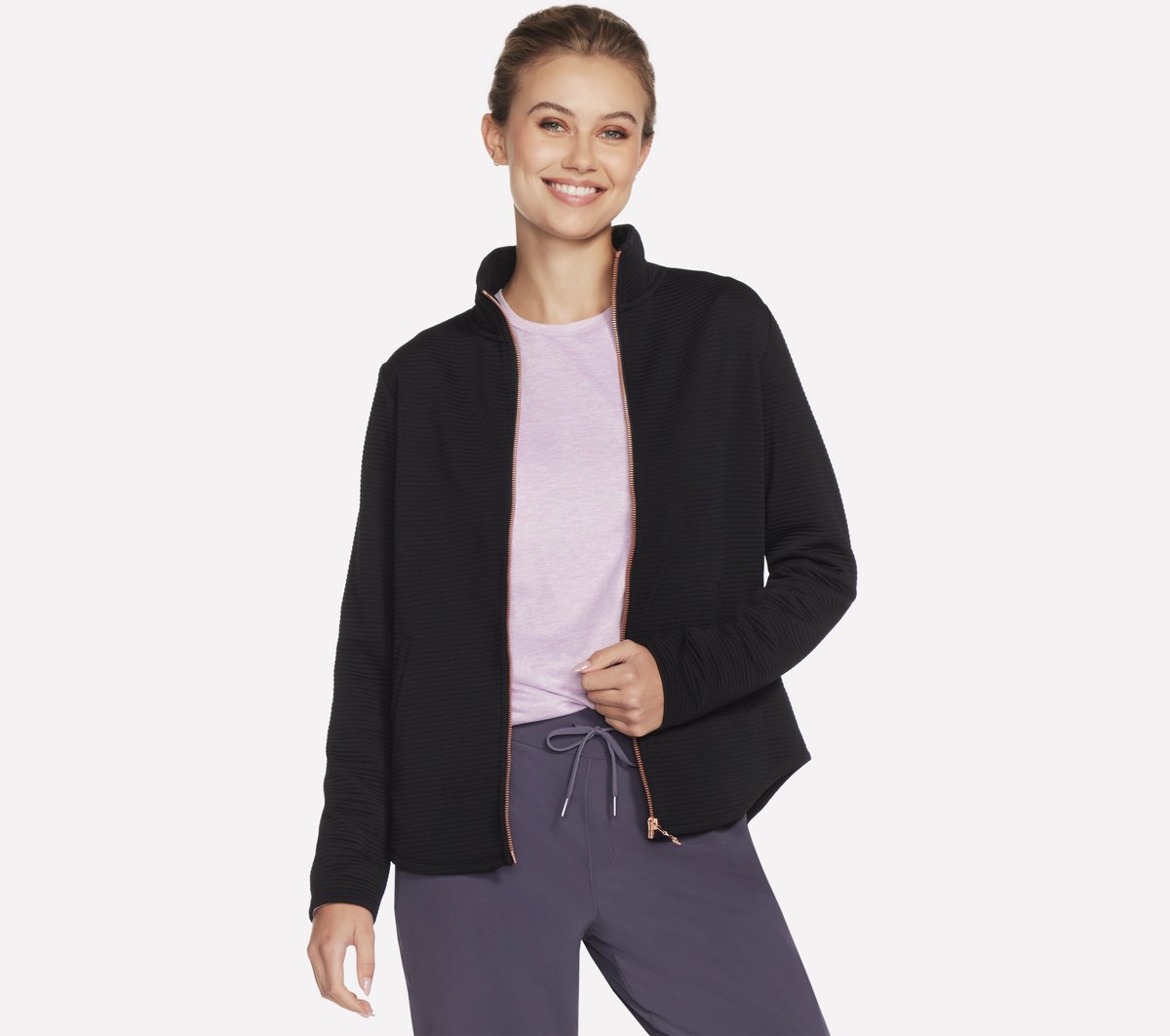 The GO WALK Shine Jacket | Skechers online shop