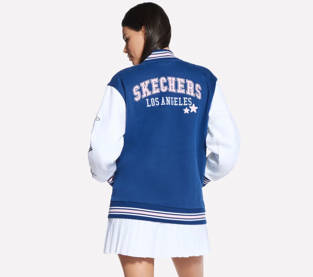 Varsity Jacket | Skechers online shop