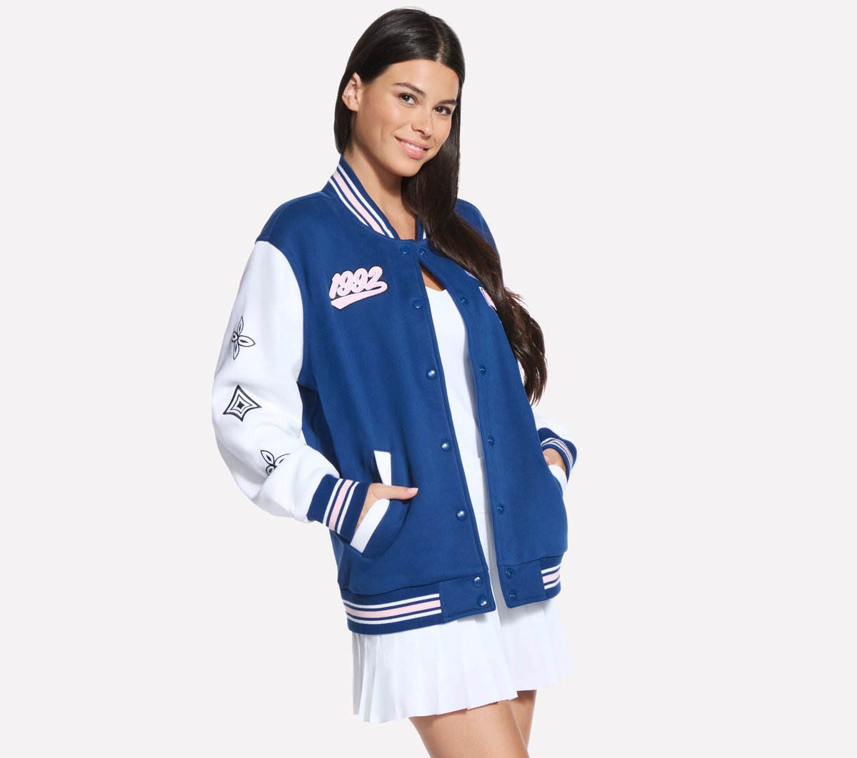Varsity Jacket | Skechers online shop