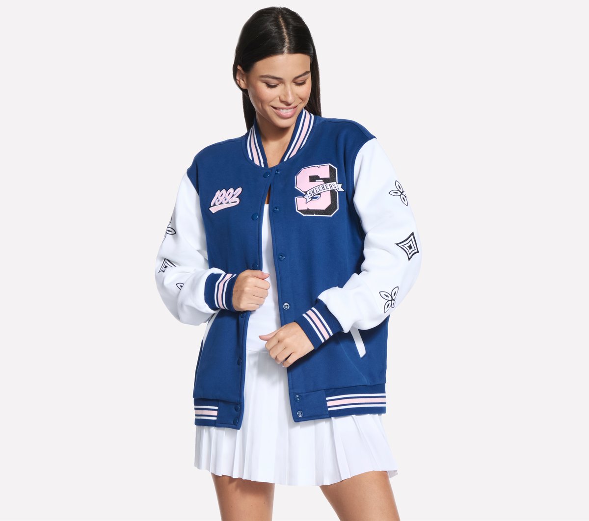Varsity Jacket | Skechers online shop
