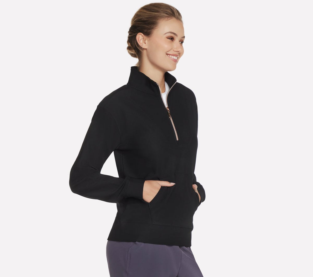 GO LUXE Rib 1/4 Zip | Skechers outlet