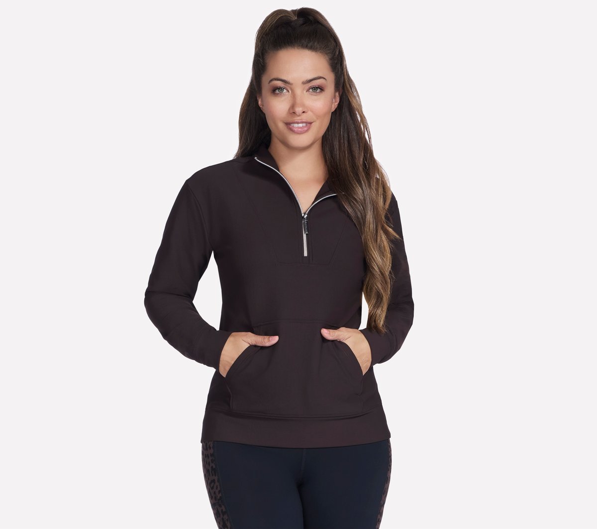 GO LUXE Rib 1/4 Zip | Skechers outlet