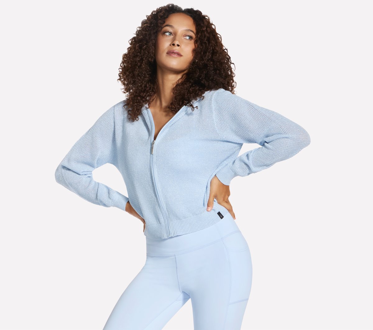 Shine Hooded Full Zip Jacket | Skechers near me