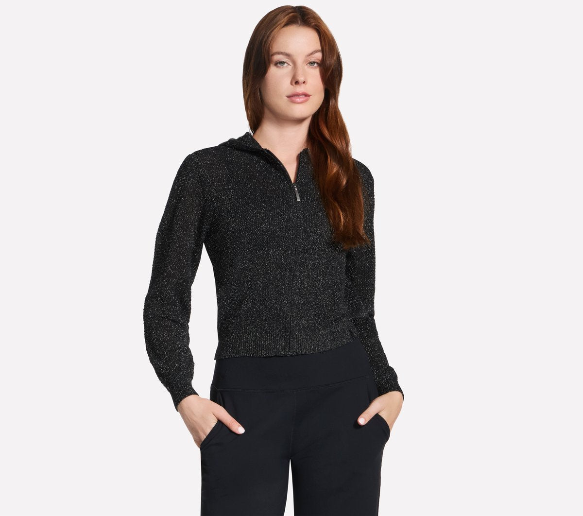 Shine Hooded Full Zip Jacket | Skechers near me