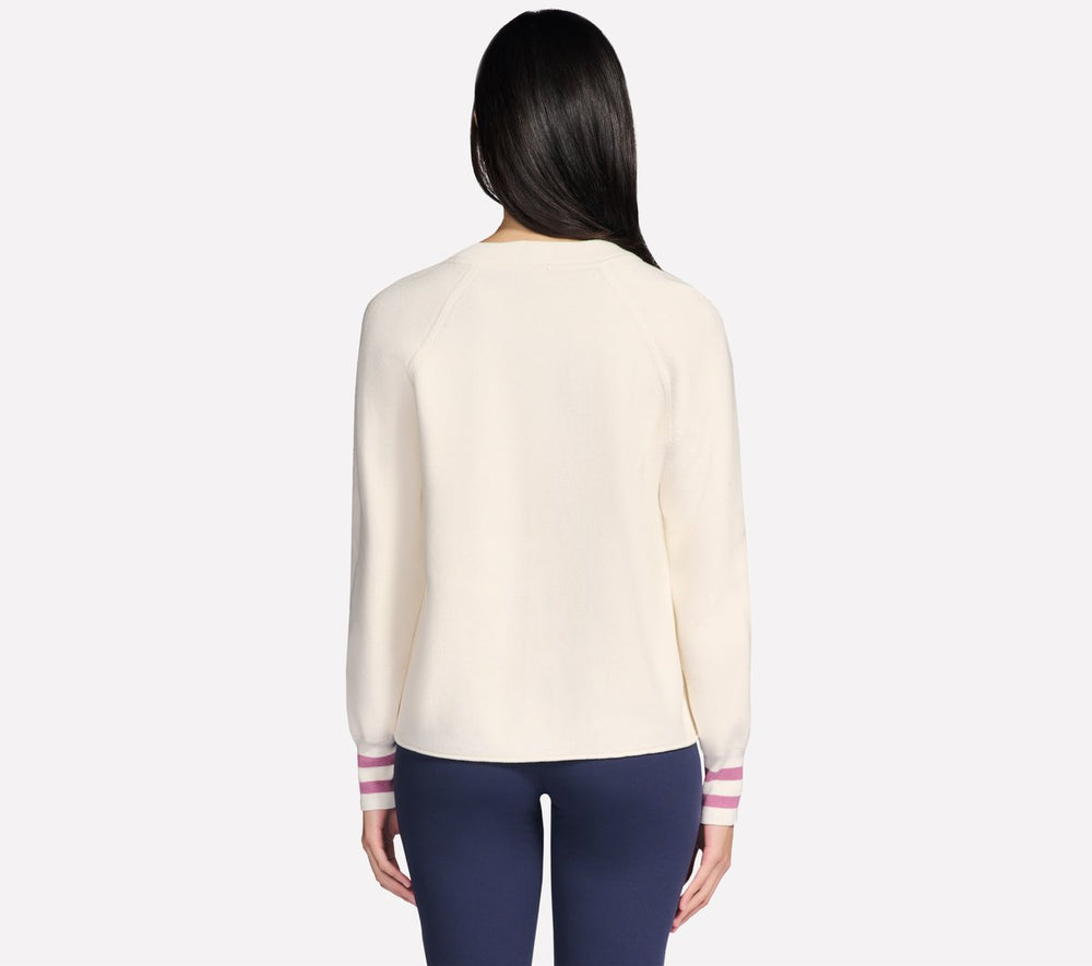 GO WALK Reflection Sweater Bomber | Skechers on sale