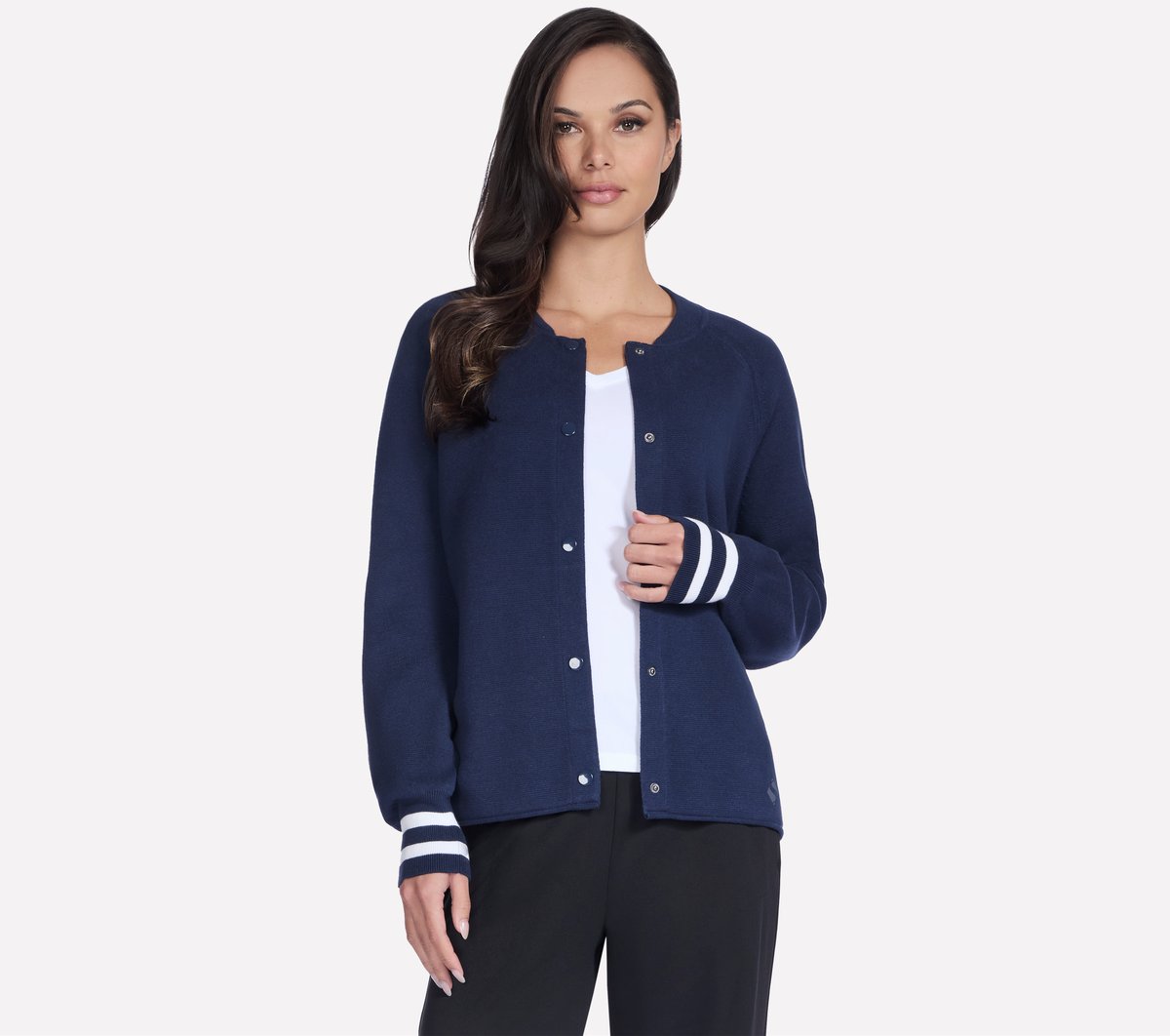 GO WALK Reflection Sweater Bomber | Skechers on sale