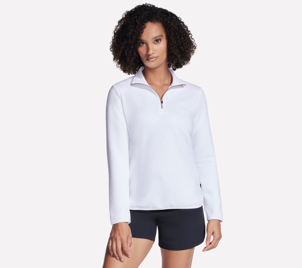 Soft Knit Ottoman 1/4 Zip | Skechers outlet