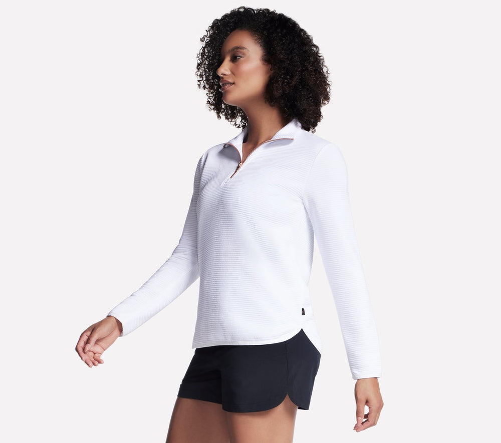Soft Knit Ottoman 1/4 Zip | Skechers outlet