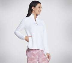 Soft Knit Ottoman 1/4 Zip | Skechers outlet