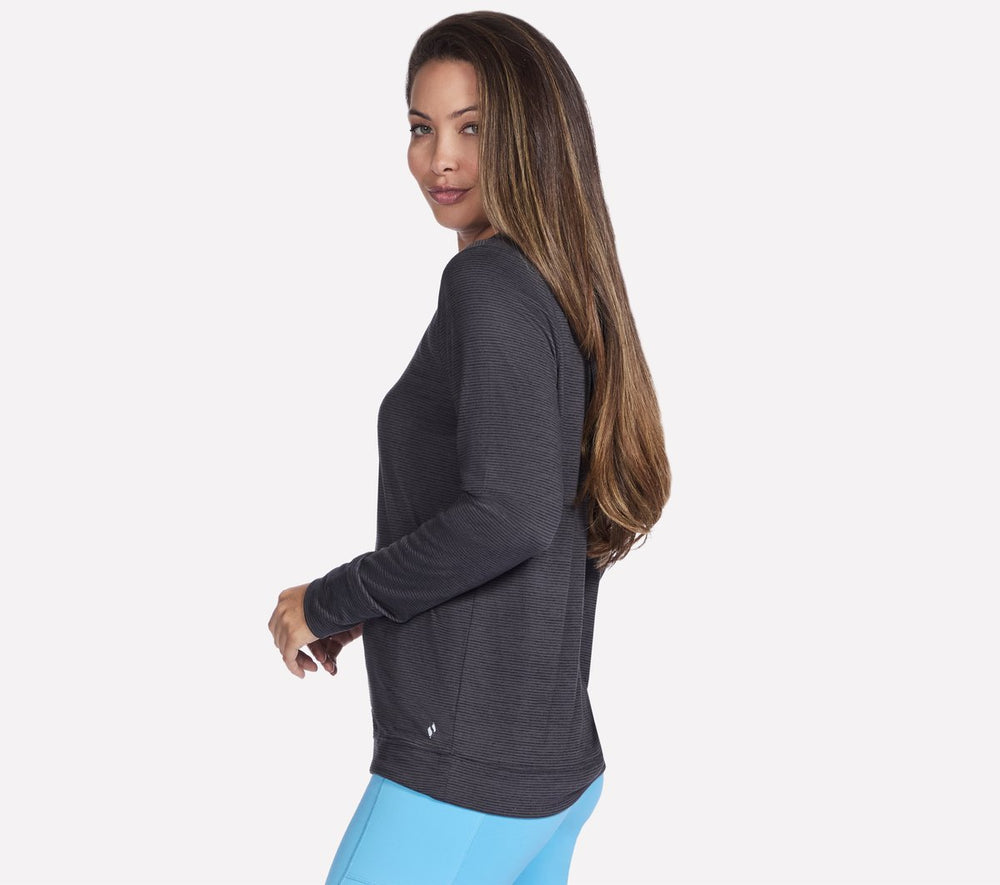 GO DRI Swift Stripe Hoodie | Skechers for sale