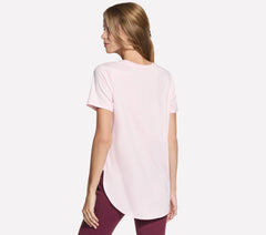GO DRI Swift Stripe Tunic Tee | Skechers outlet