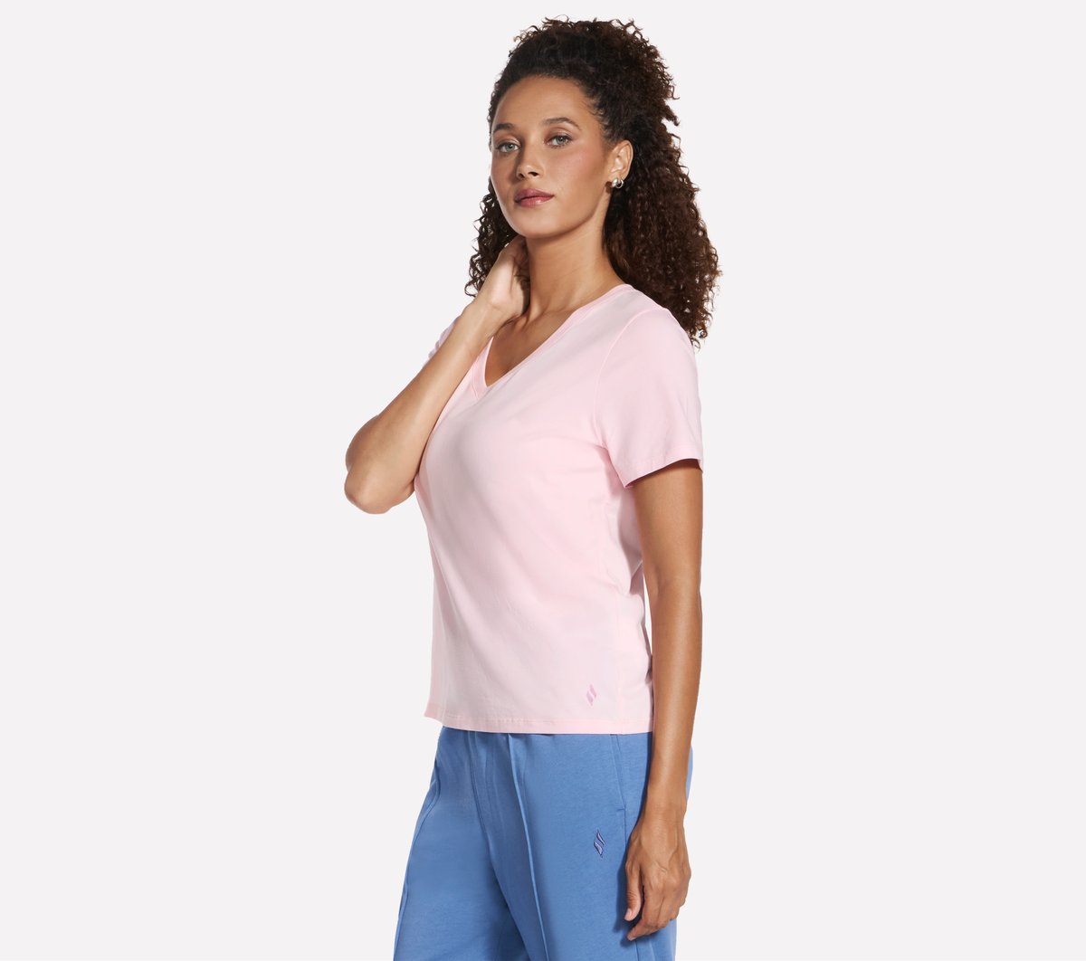 Pima V-Neck Tee | Skechers near me