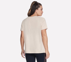 Diamond Cheetah Short Sleeve Tee | Skechers outlet