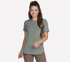 GO WALK Luxe Rib Tunic Tee | Skechers on sale