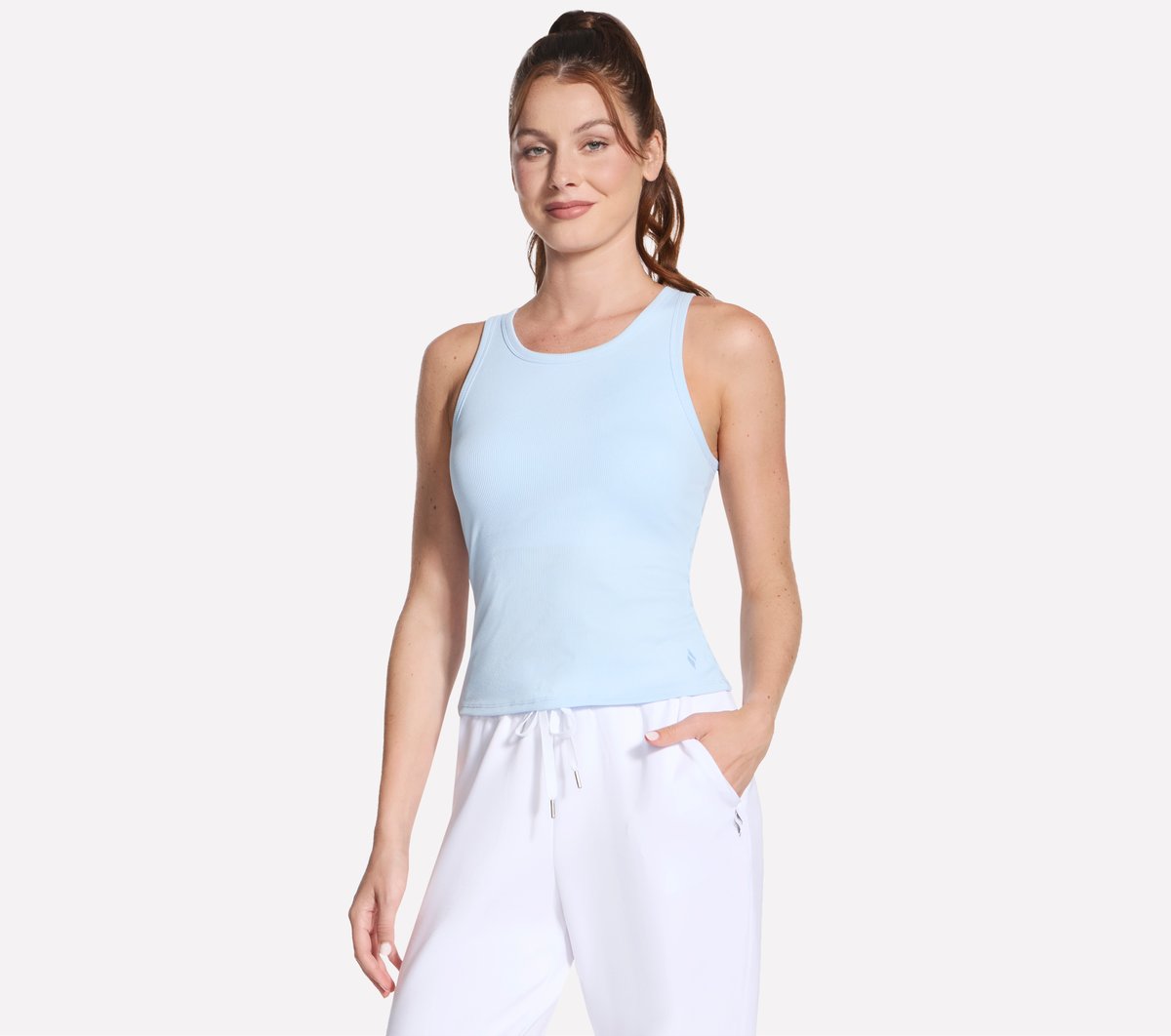 GO WALK Luxe Rib Tank | Skechers discount