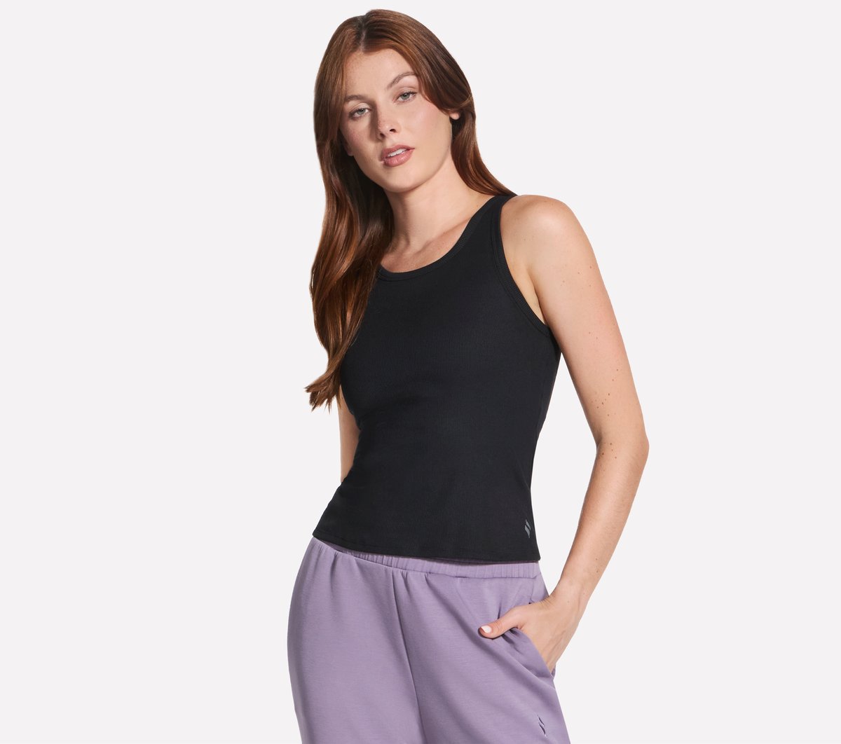 GO WALK Luxe Rib Tank | Skechers discount
