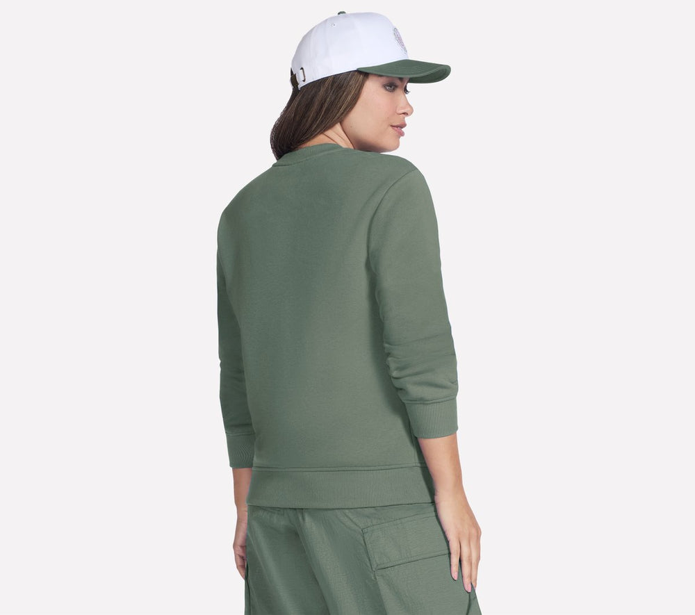 Collegiate Crest Crewneck | Skechers outlet