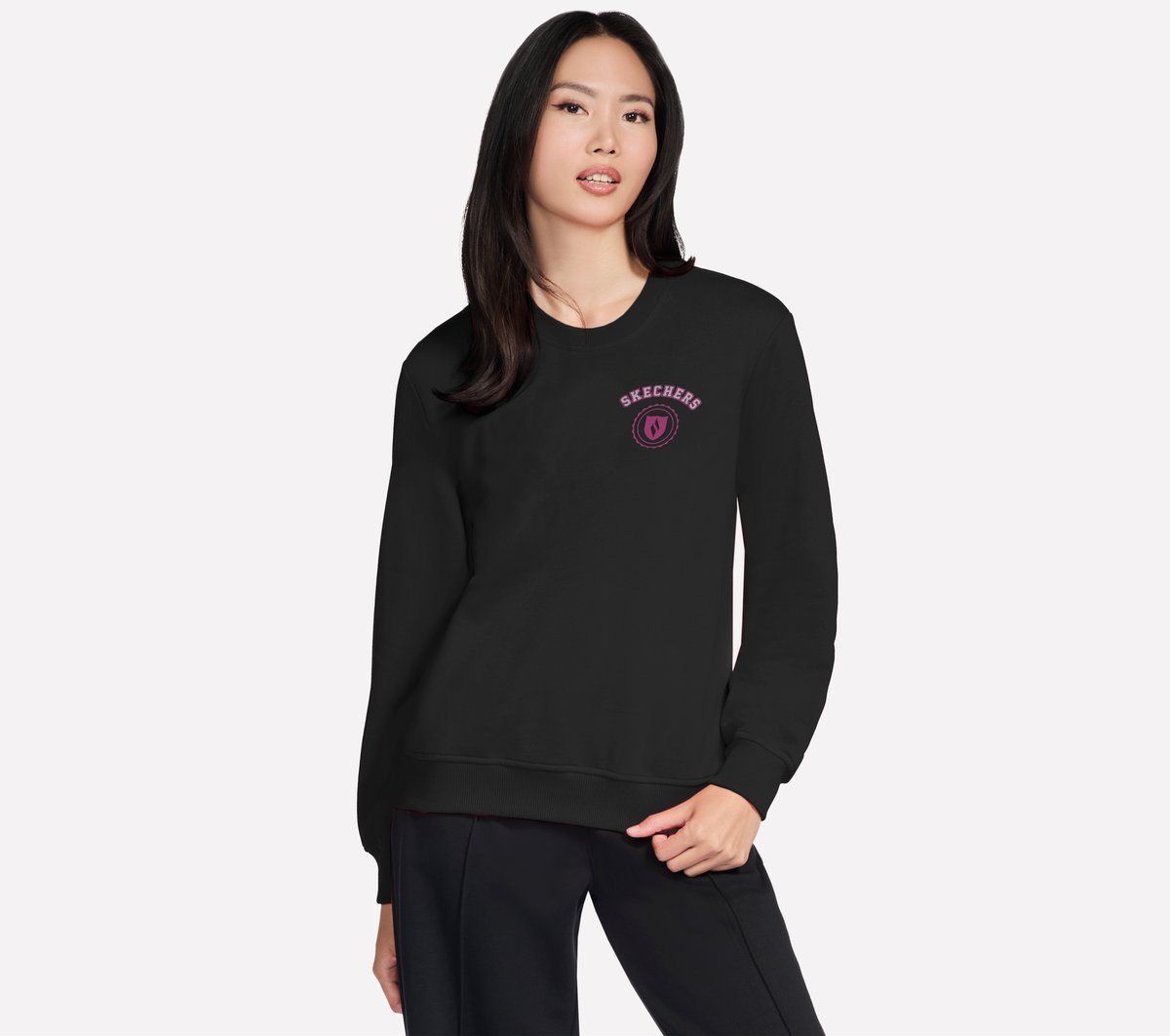 Collegiate Crest Crewneck | Skechers outlet