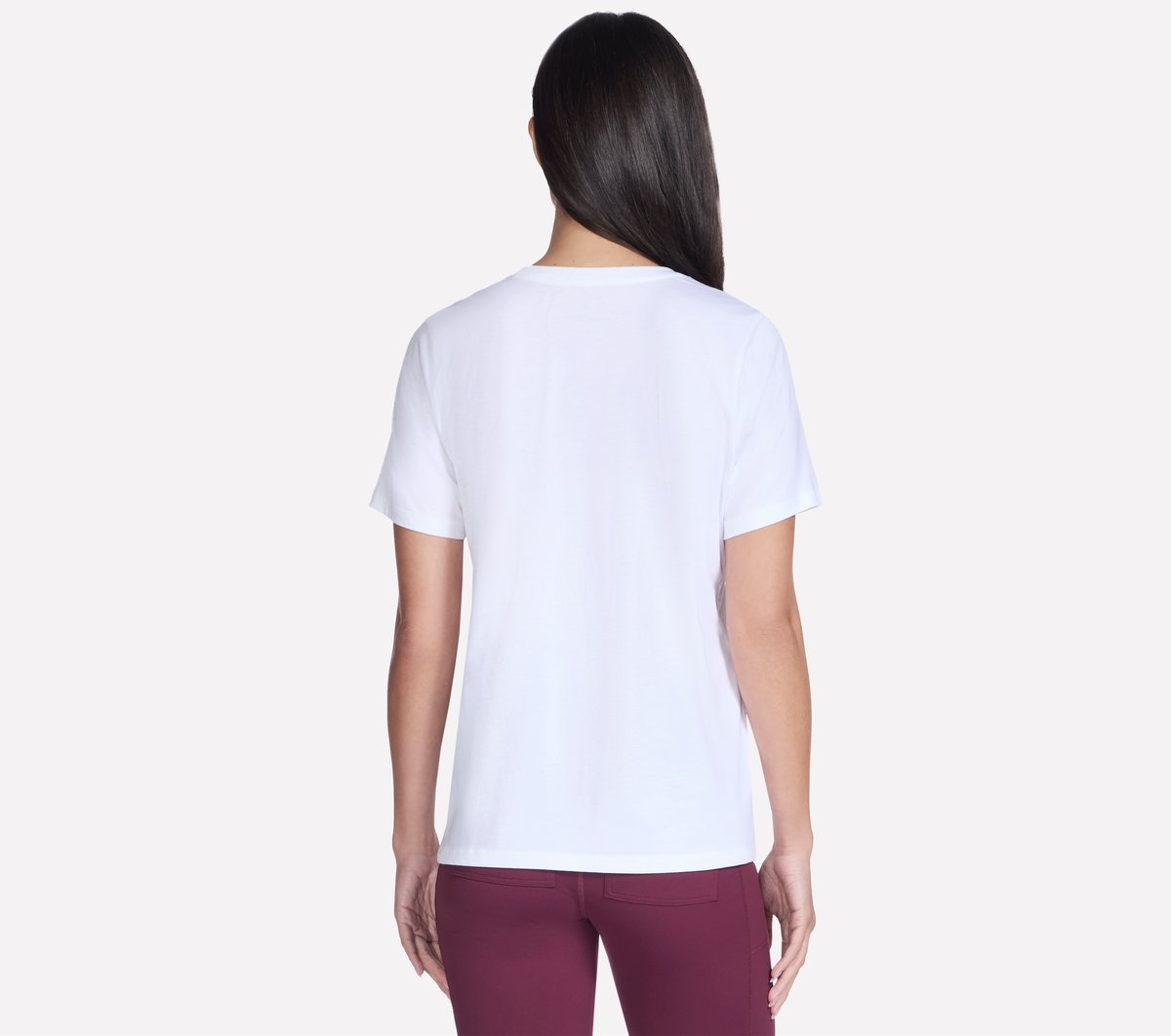 Floral Diamond Short Sleeve Tee | Skechers near me