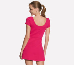 GO WALK Scoop Short Sleeve Dress | Skechers online shop