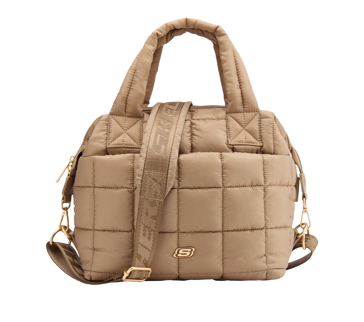 Mini Quilted Puffer Tote | Skechers near me