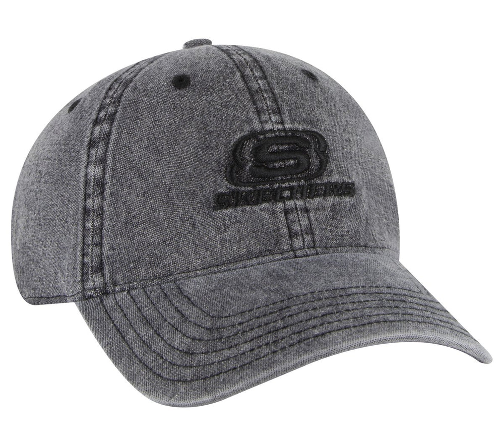 Denim Embroidered Hat | Skechers online shop