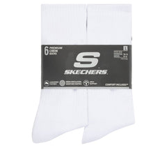 6 Pack Large Core Crew Socks | Skechers near me