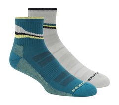 2 Pack Men's Quarter Trail Socks | Skechers on sale