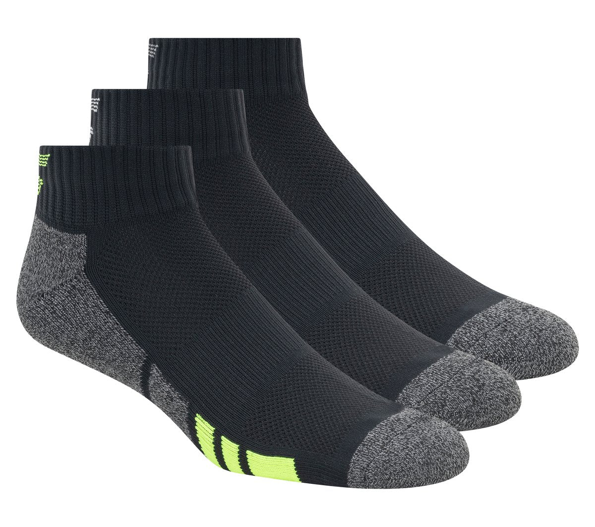 3 Pack Men's Half Terry Quarter Crew Socks | Skechers outlet