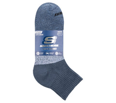 3 Pack Men's Colorblock Quarter Socks | Skechers near me