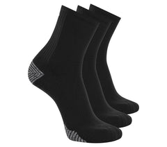 3 Pack Men's Performance Running High Quarter Socks | Skechers discount
