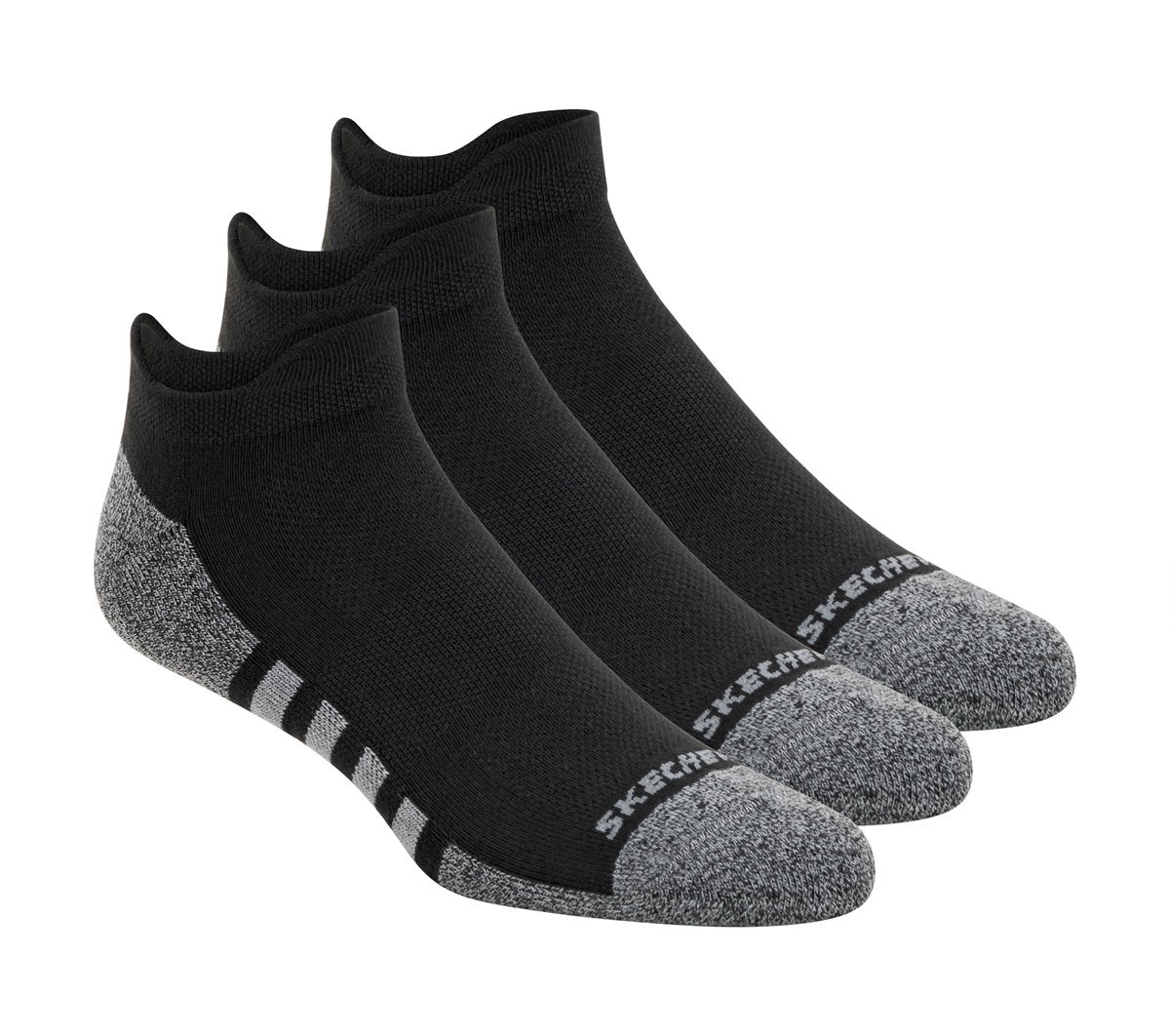 Lowcut Heel Tab Work Socks - 3 Pack | Skechers outlet