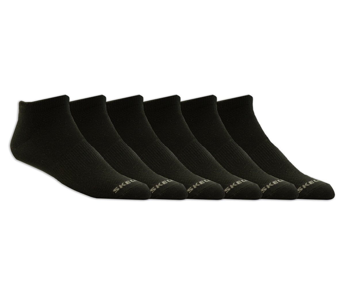 6 Pack Non Terry Low Cut Socks | Skechers on sale