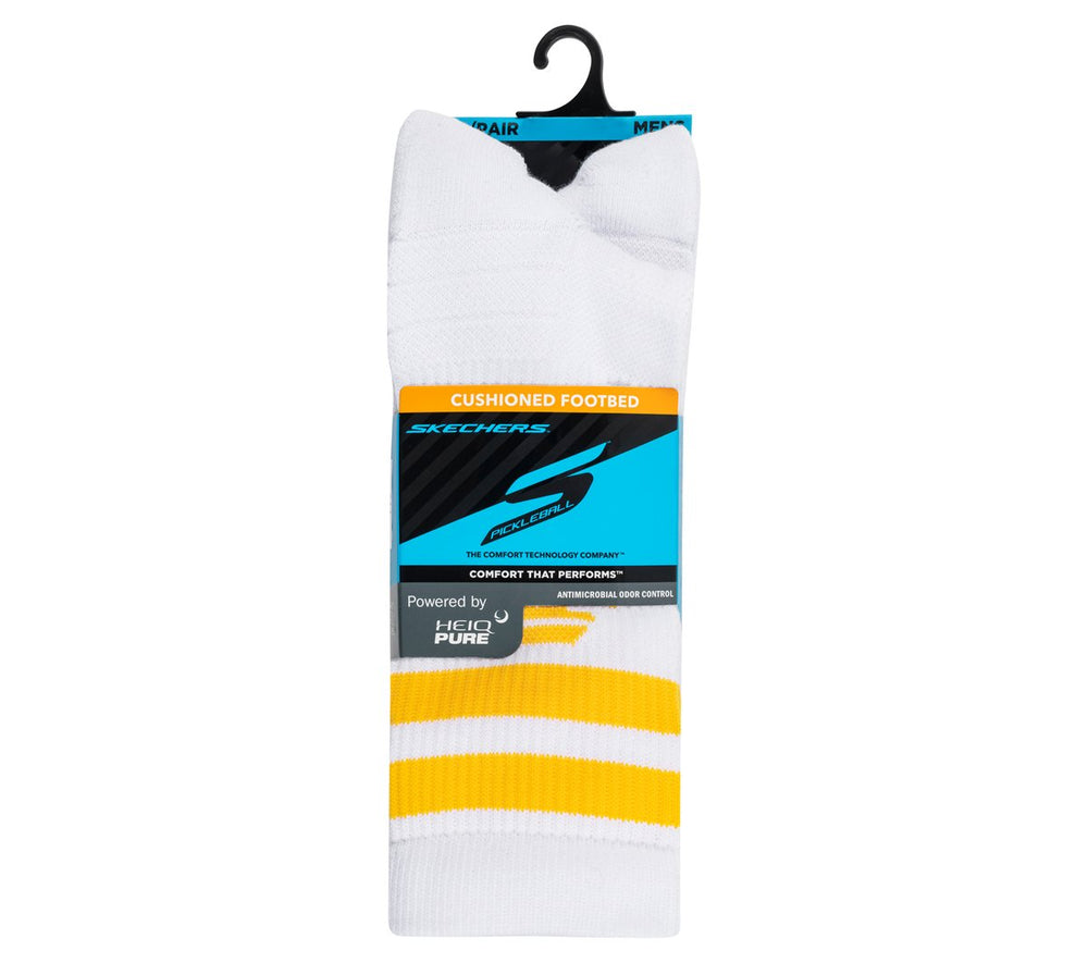3 Pack Performance Pickleball Crew Socks | Skechers outlet