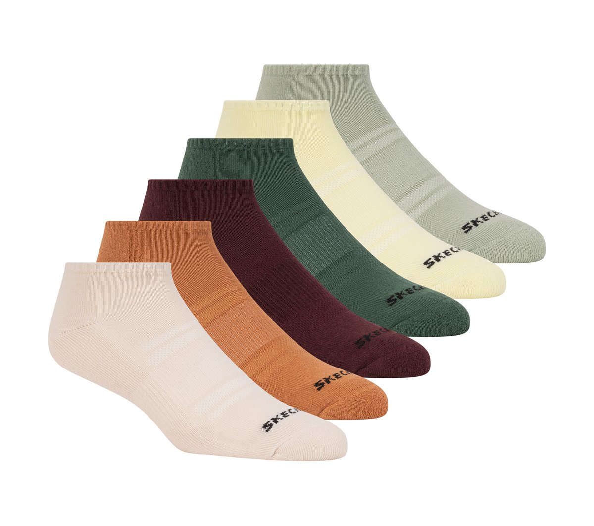 6 Pack Core Low Cut Large Socks | Skechers for sale