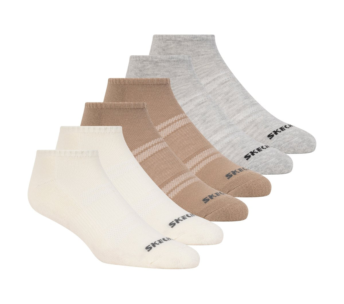 6 Pack Core Low Cut Large Socks | Skechers for sale