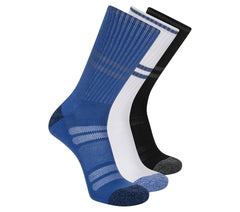 3 Pack Men's Reflective Performance Crew Socks | Skechers discount
