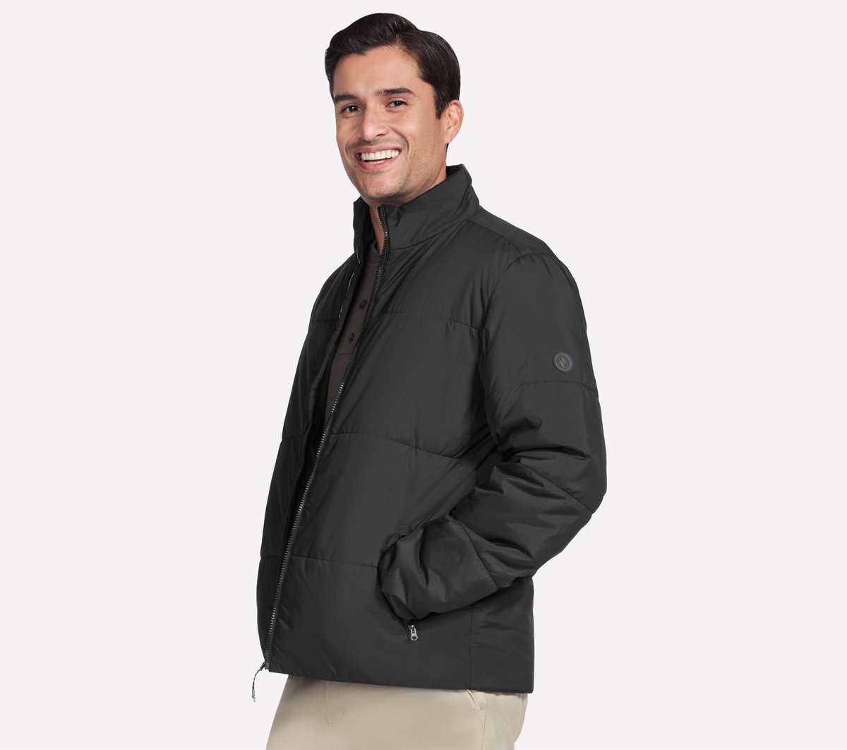 GO SHIELD Cozy Fit Traverse Down Jacket | Skechers on sale