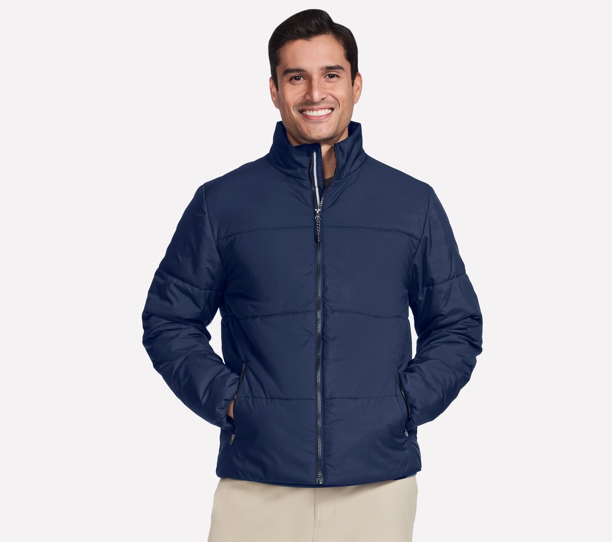 GO SHIELD Cozy Fit Traverse Down Jacket | Skechers on sale