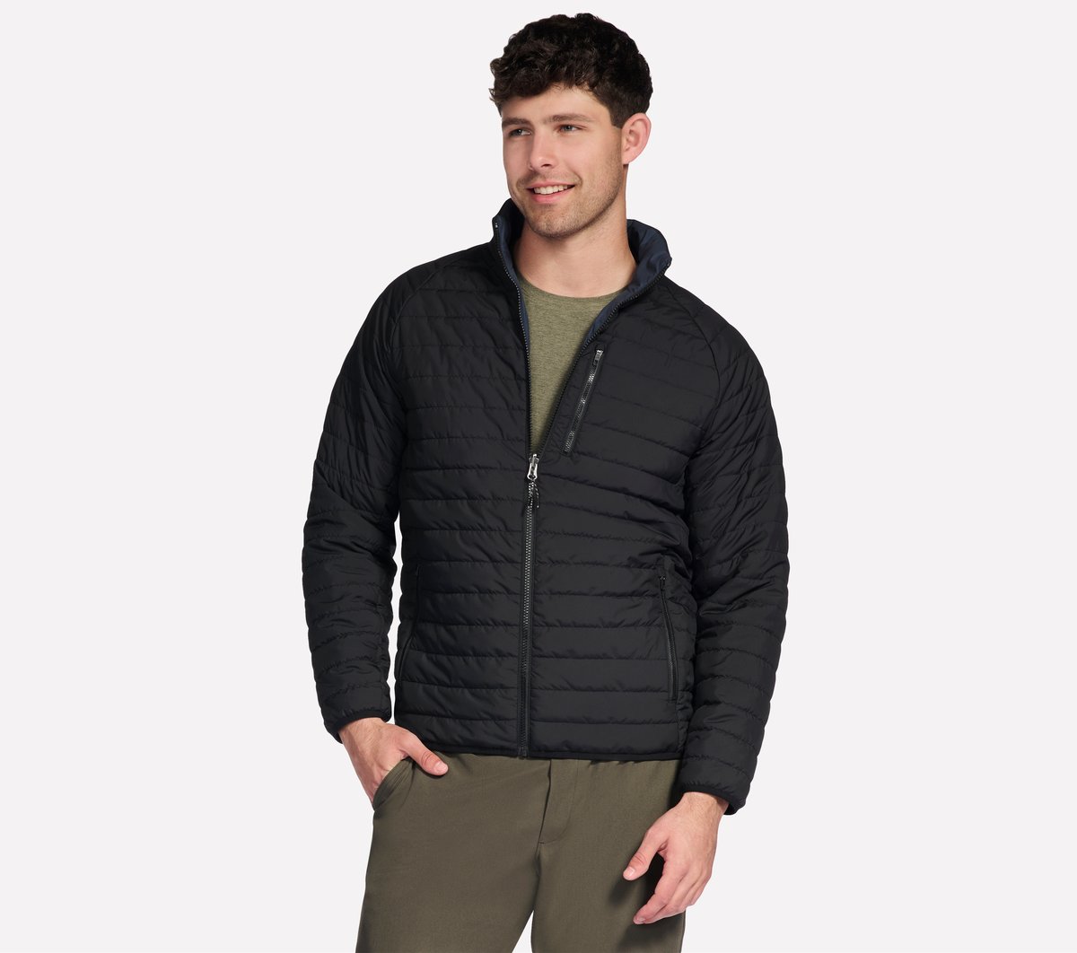 GO SHIELD Cozy Fit Altitude Reversible Jacket | Skechers online shop