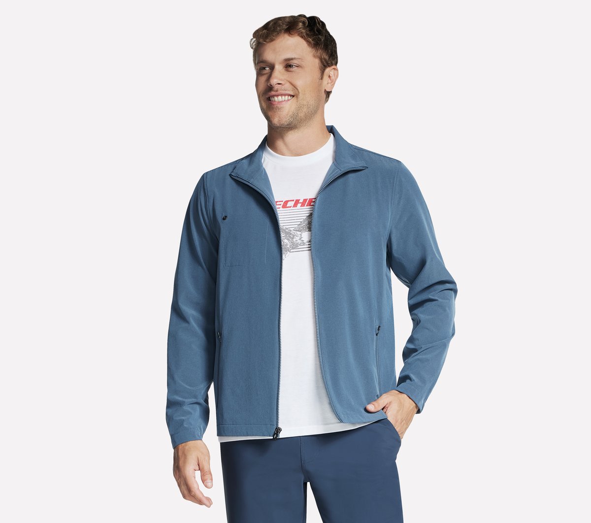 GO WALK Everywhere Full Zip Jacket | Skechers on sale