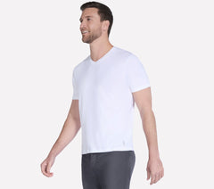 GO DRI Pima Short Sleeve V-Neck | Skechers near me