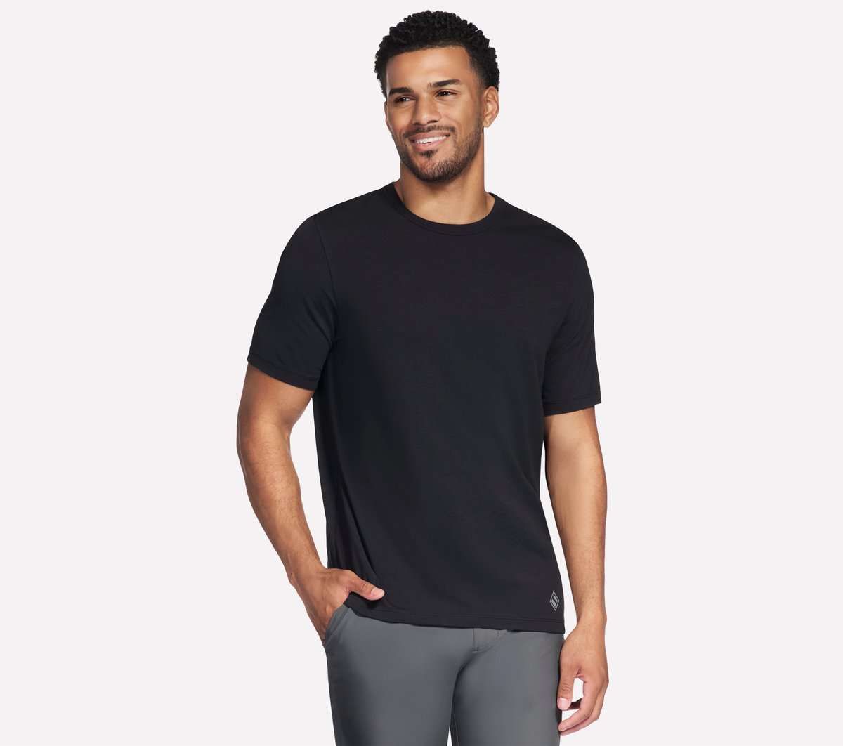 GO DRI Pima Crew | Skechers online shop