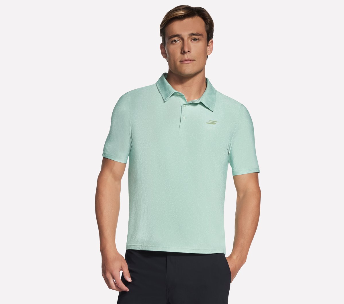 GO DRI All Day Printed Polo | Skechers near me