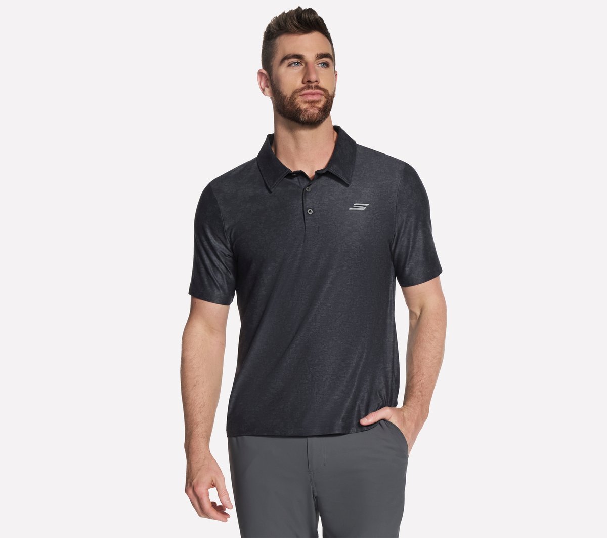 GO DRI All Day Printed Polo | Skechers near me