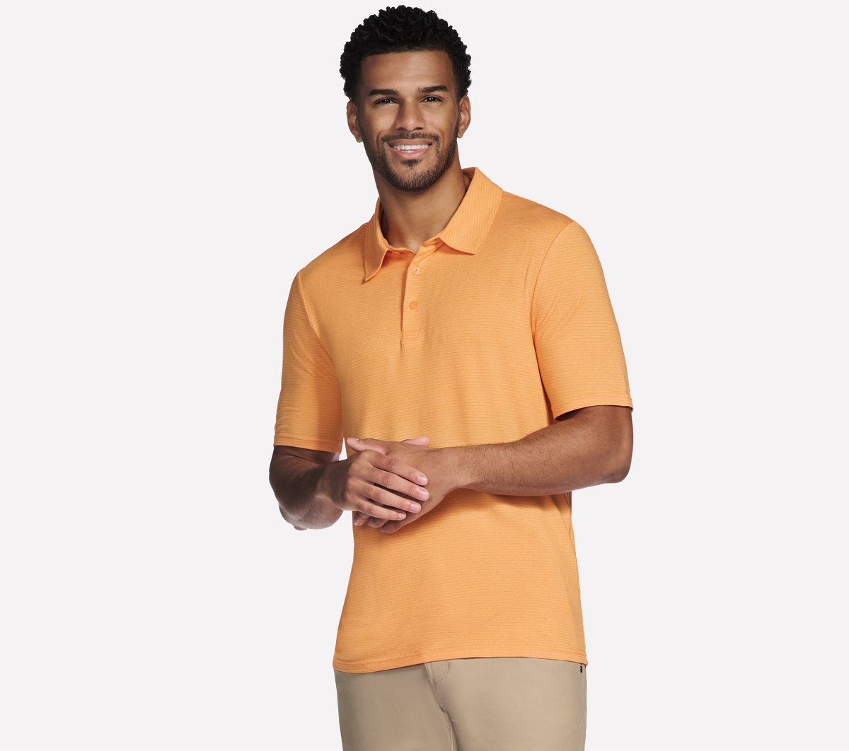 GO GOLF GO DRI All Day Stripe Polo | Skechers online shop