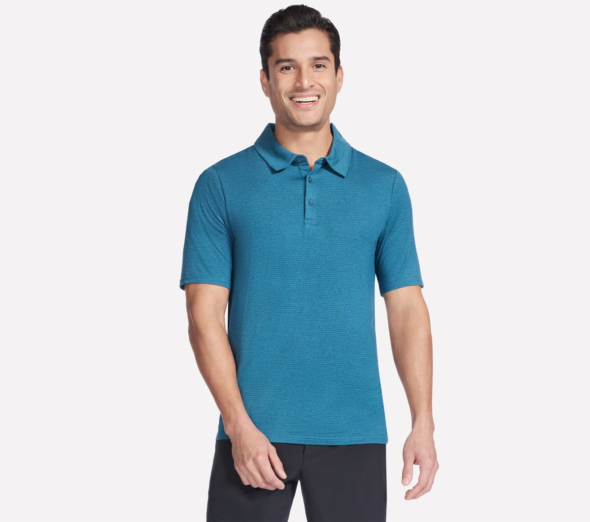 GO GOLF GO DRI All Day Stripe Polo | Skechers online shop